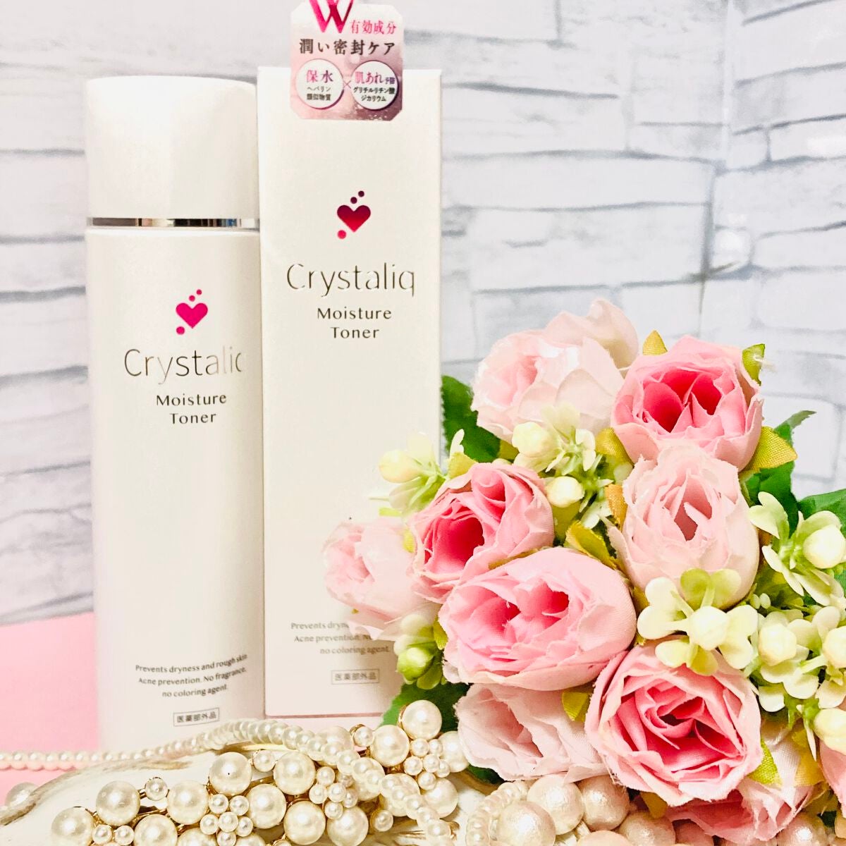 薬用保湿化粧水 /Crystaliq /化粧水を使ったクチコミ(2枚目)