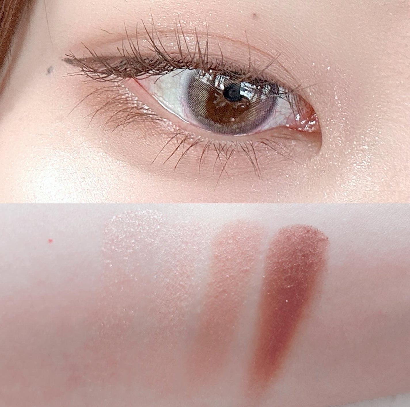 ベージュトーンアイシャドウ/CEZANNE/アイシャドウパレットを使ったクチコミ(2枚目)