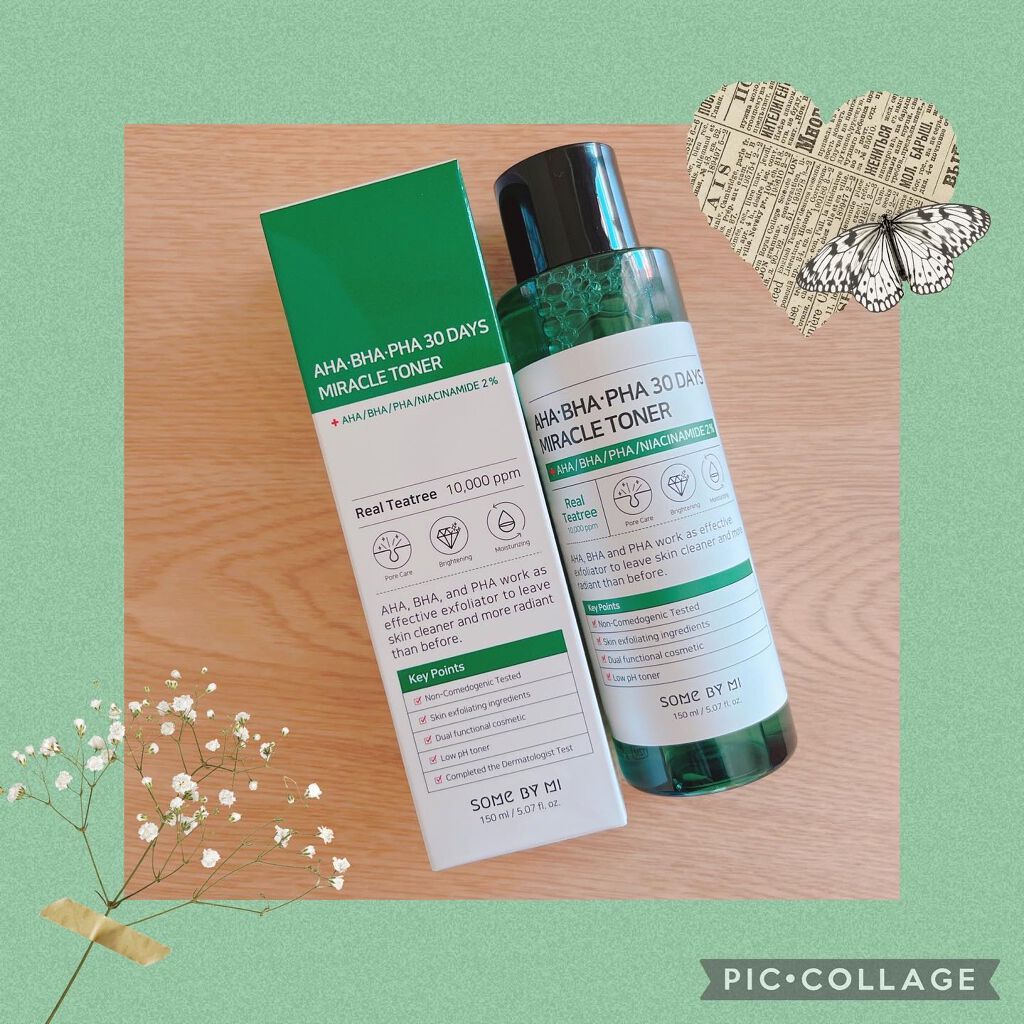 AHA·BHA·PHA 30デイズミラクルトナー/SOME BY MI/化粧水を使ったクチコミ（2枚目）