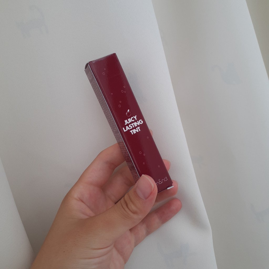 ジューシーラスティングティント/rom&nd/リップティントを使ったクチコミ（3枚目）