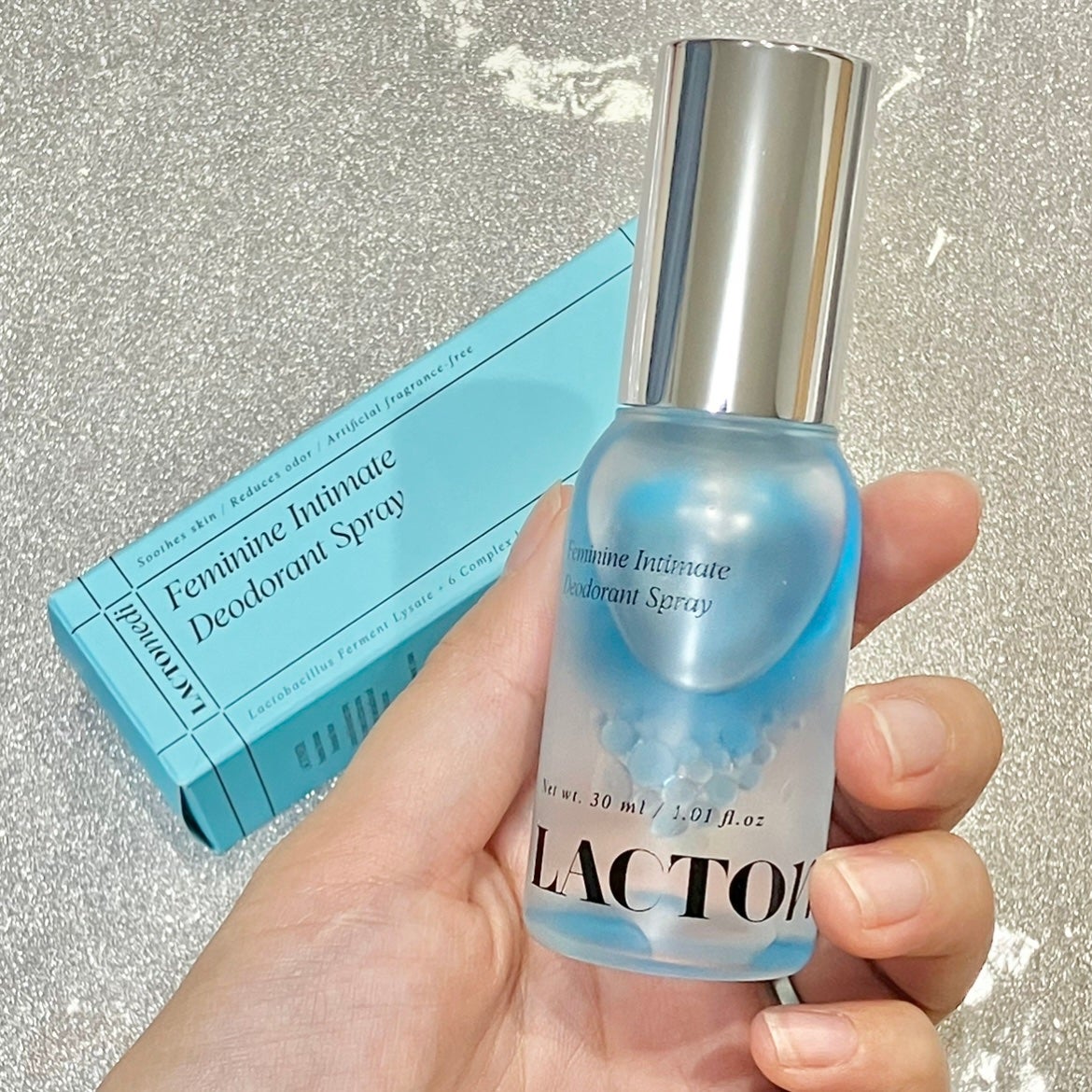 LACTOMEDI Feminine Probiotics Dry Mist/LACTOMEDI/デリケートゾーンケアを使ったクチコミ(2枚目)