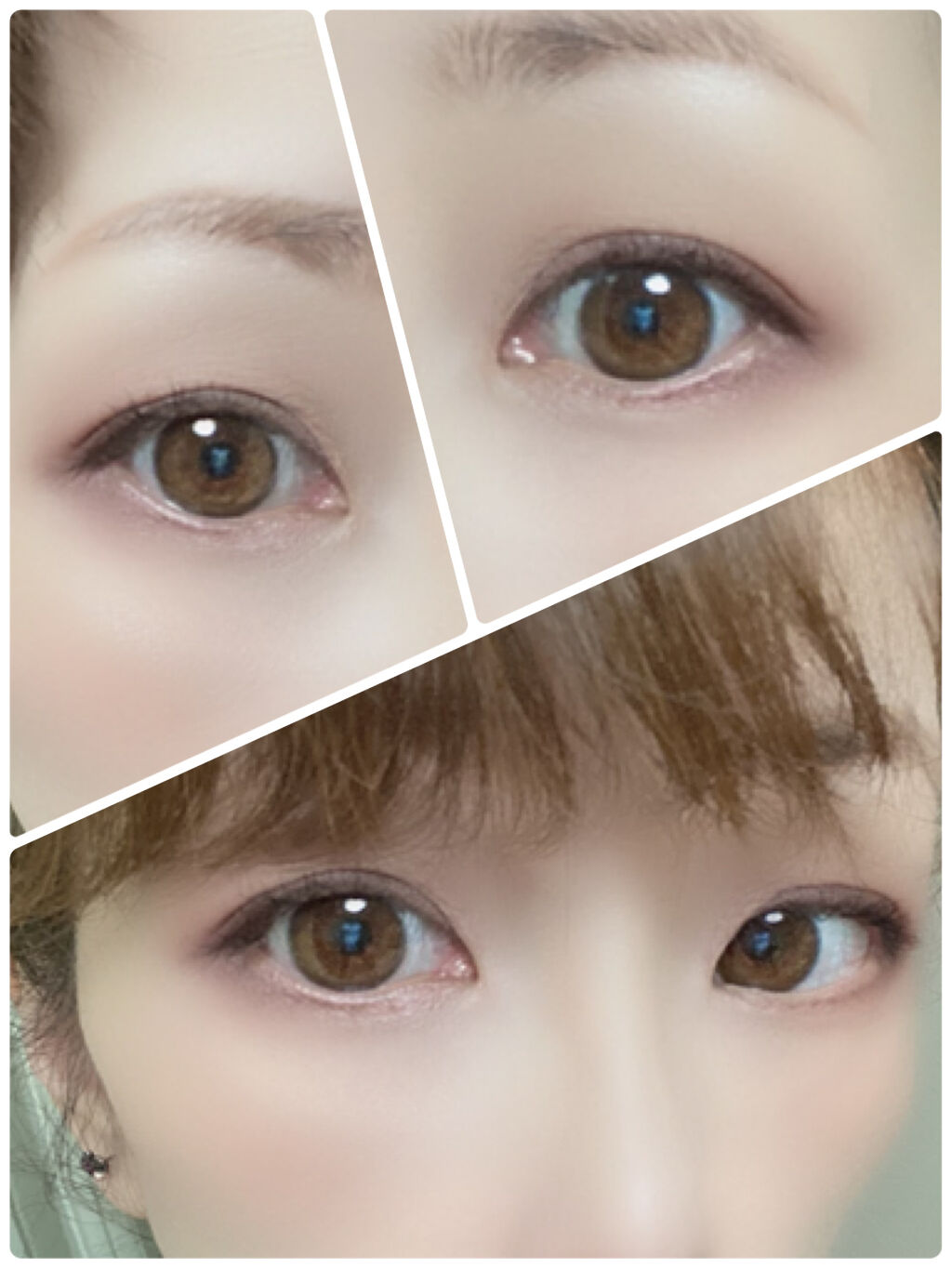 UR GLAM　BLOOMING EYE COLOR PALETTE/U R GLAM/アイシャドウパレットを使ったクチコミ（3枚目）