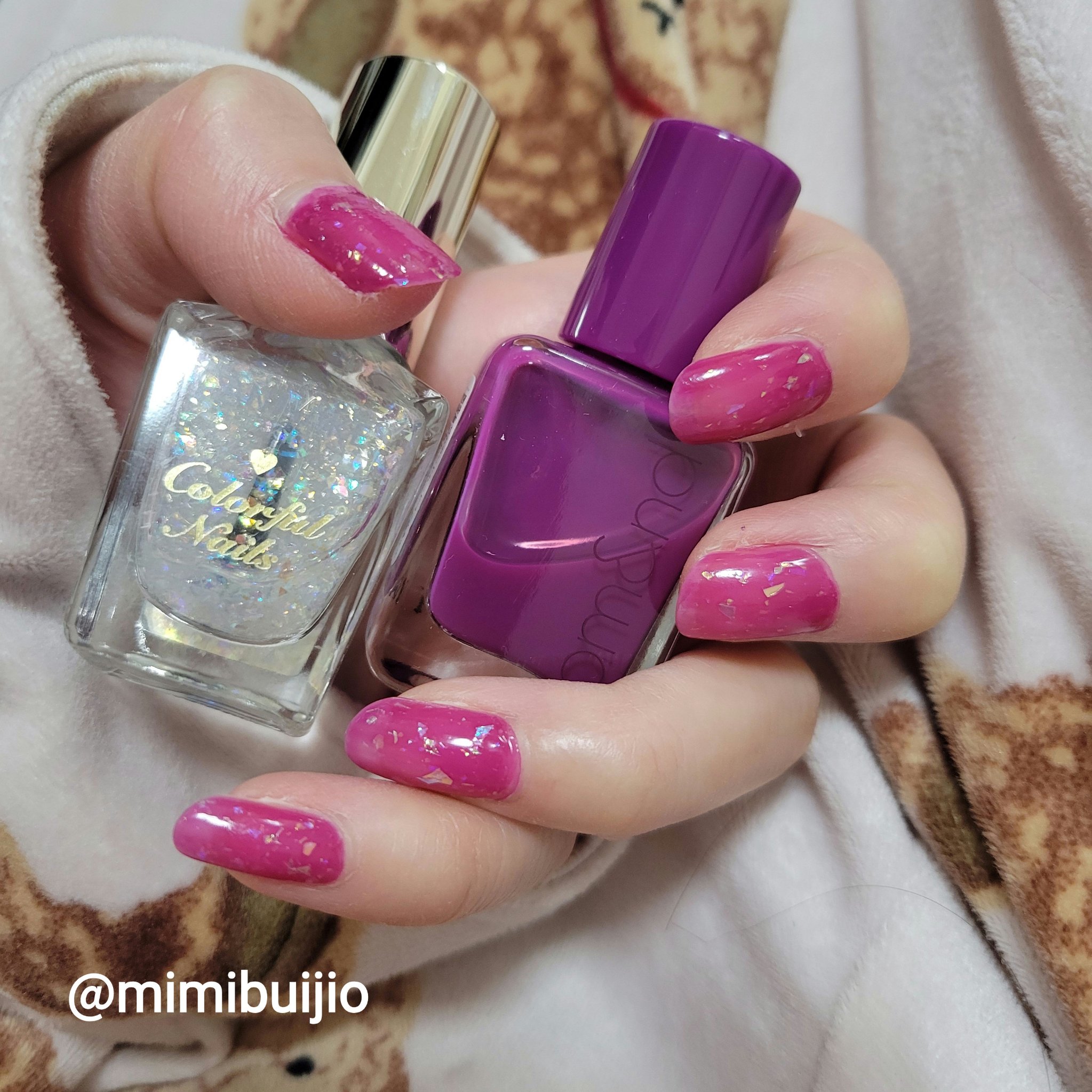 ムードペブルネイル/rom&nd/マニキュアを使ったクチコミ（1枚目）