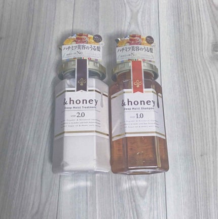 ディープモイスト シャンプー1.0/ヘアトリートメント2.0/&honey/市販シャンプーを使ったクチコミ(1枚目)