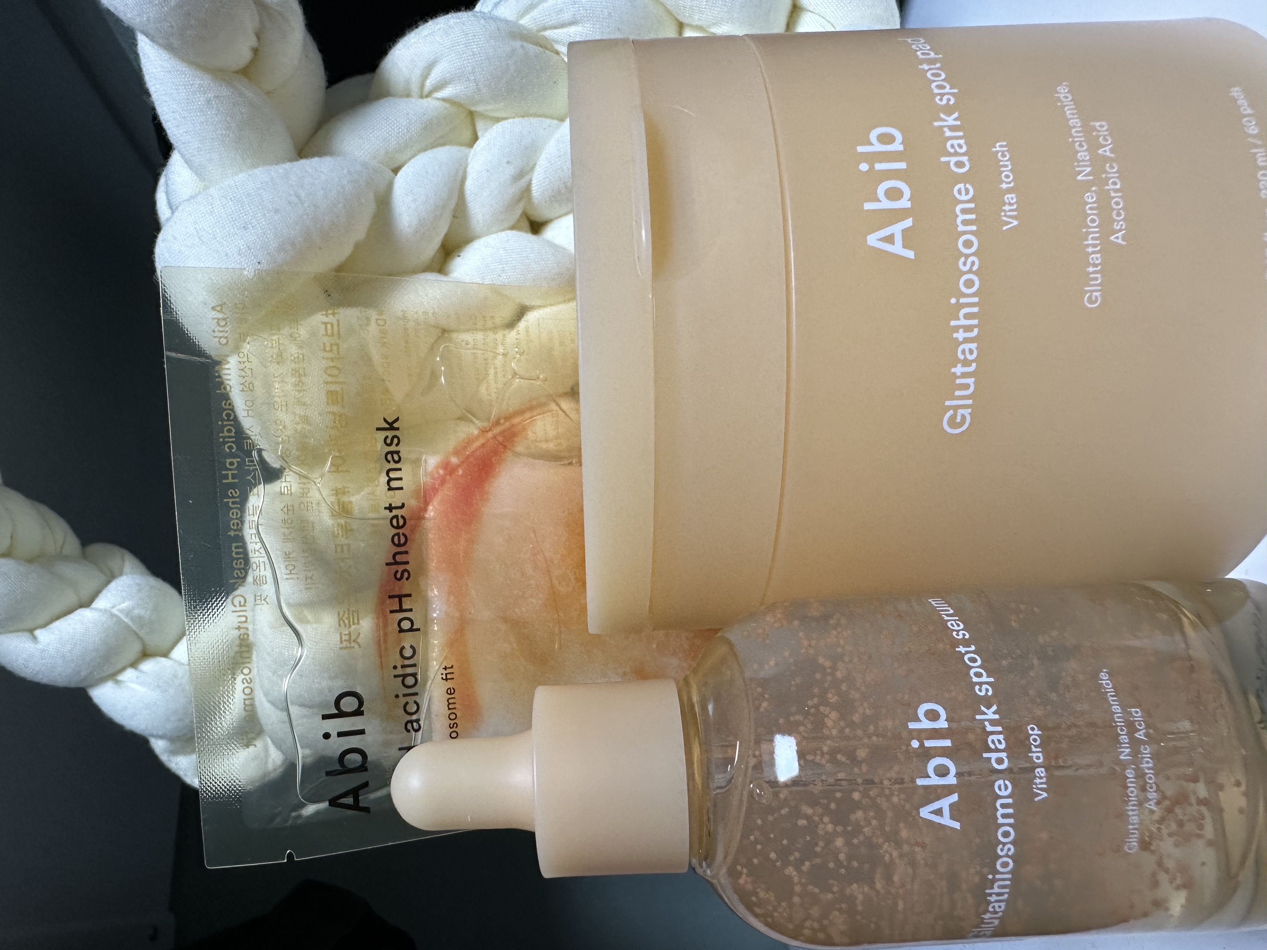 グルタチオンソームダークスポットセラムビタドロップ/Abib /美容液を使ったクチコミ（1枚目）