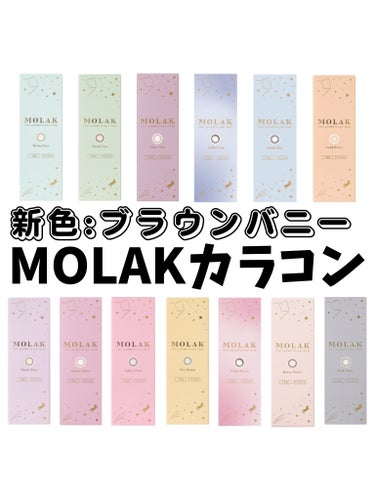 MOLAK MOLAK 1dayのクチコミ「【MOLAK】新色レビュー👀

✼••┈┈••✼••┈┈••✼••┈┈••✼••┈┈••✼

.....」（1枚目）