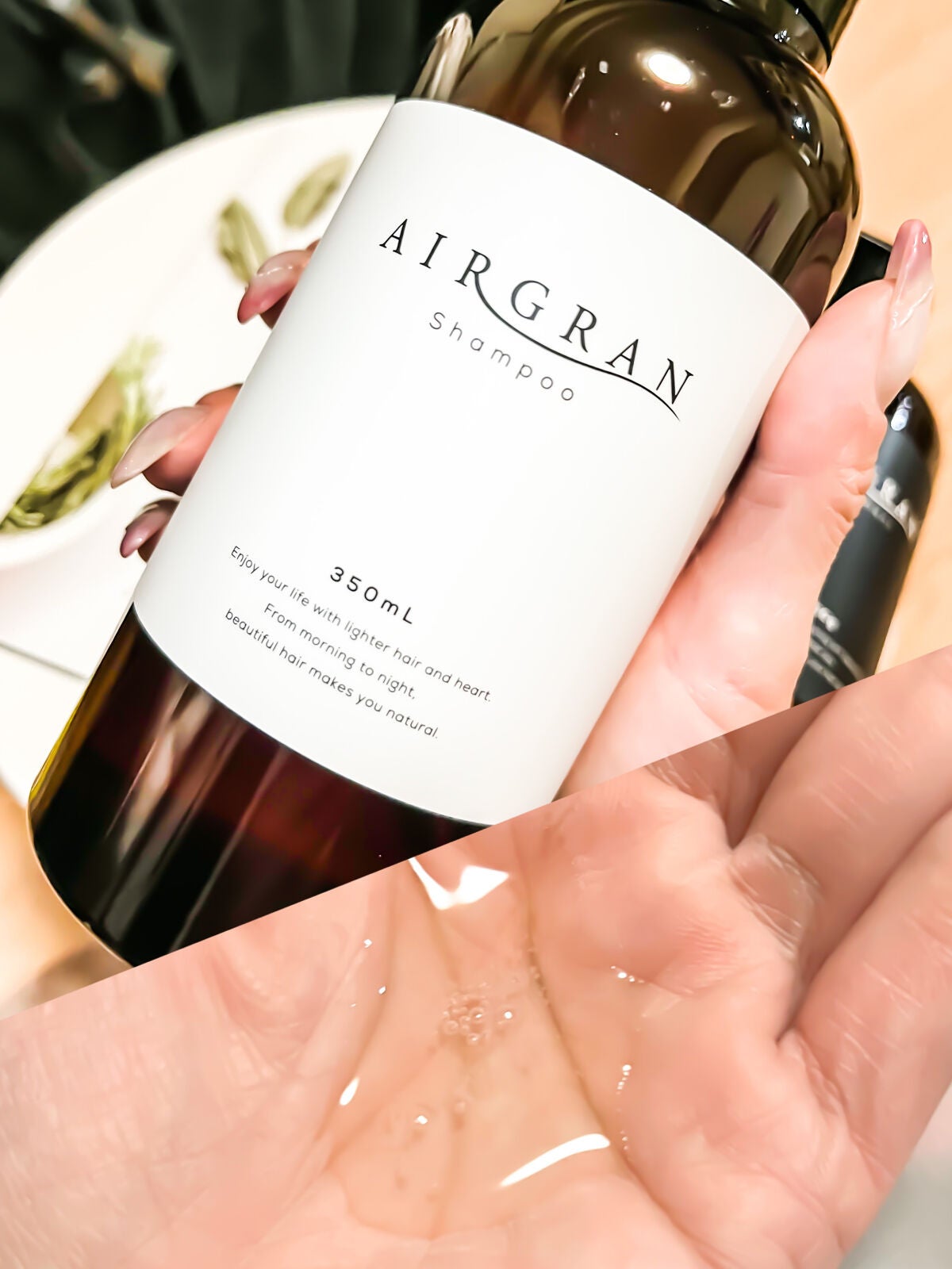 ナチュラルストレートシャンプー&トリートメント/AIRGRAN/市販シャンプーを使ったクチコミ(3枚目)