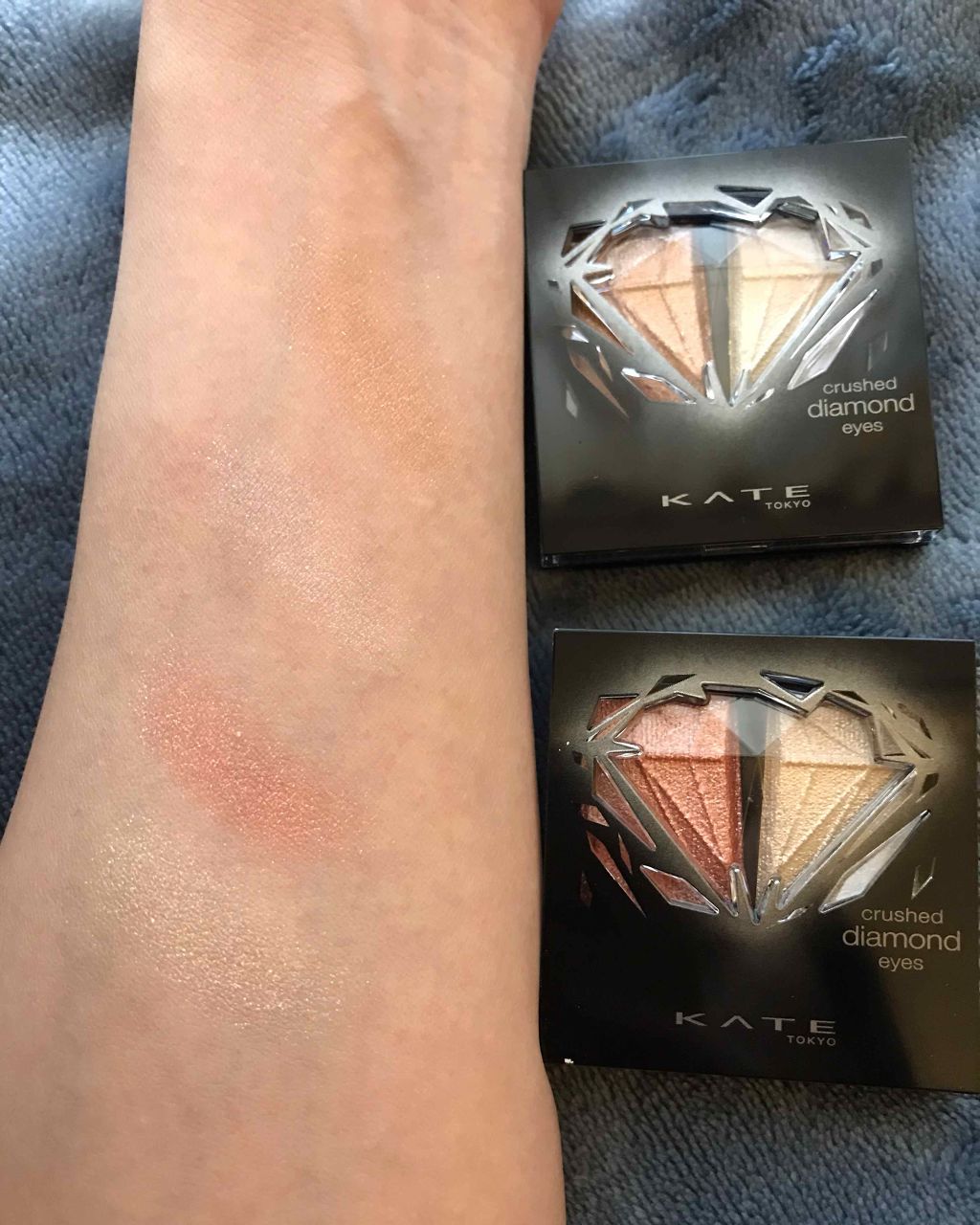 クラッシュダイヤモンドアイズ/KATE/アイシャドウパレットを使ったクチコミ（2枚目）
