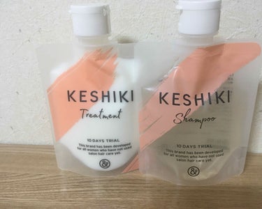 ケシキのはじまり（トライアルセット）/KESHIKI/シャンプー・コンディショナーを使ったクチコミ（2枚目）