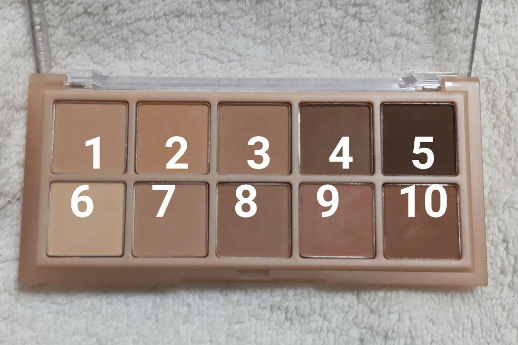 ベターザンパレット/rom&amp;nd/アイシャドウパレットを使ったクチコミ（3枚目）