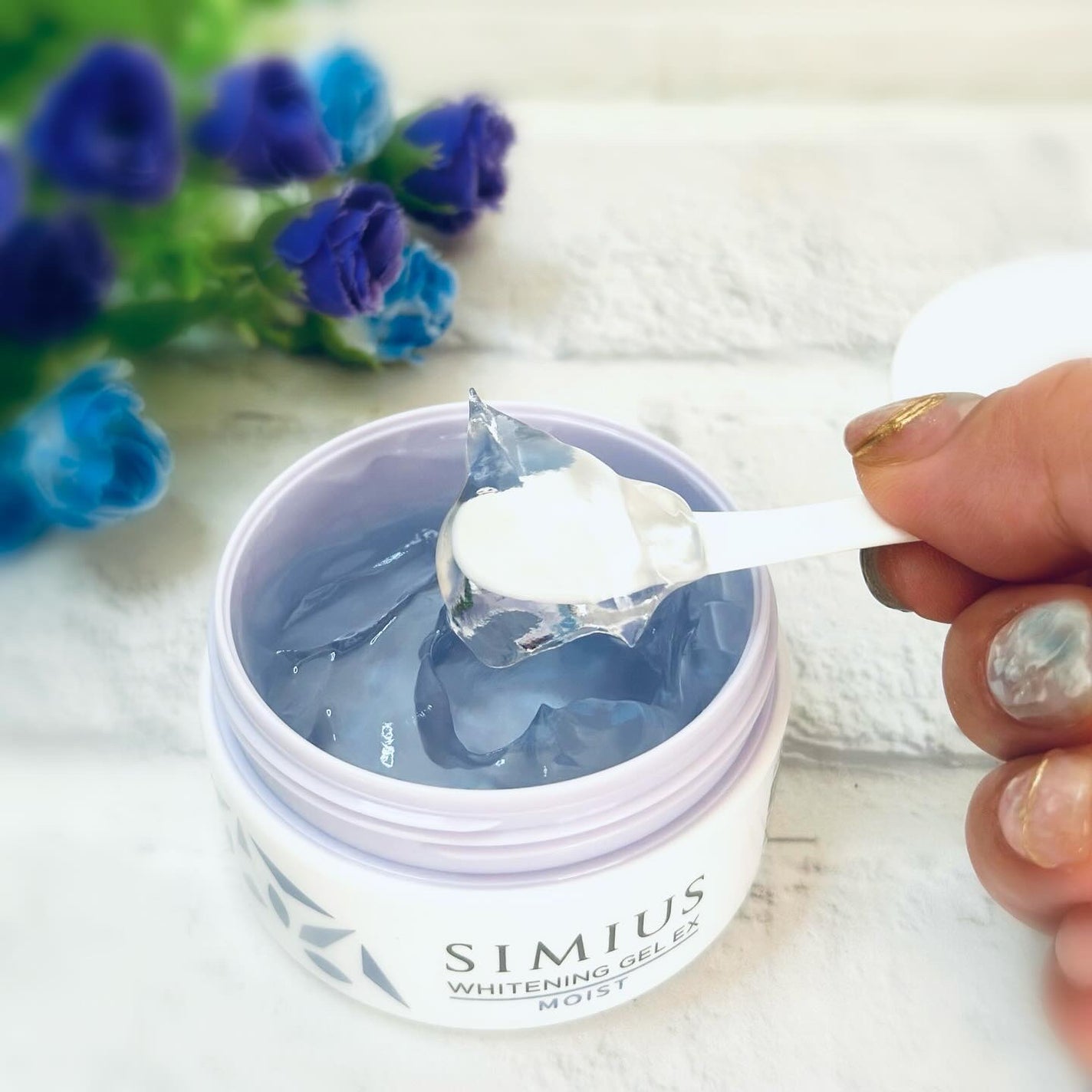 薬用ホワイトニングジェルEX モイスト(しっとり)/シミウス/オールインワン化粧品を使ったクチコミ(3枚目)