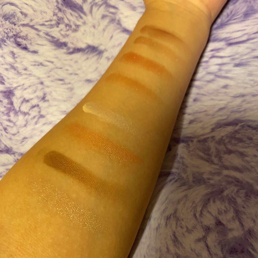 UR GLAM　BLOOMING EYE COLOR PALETTE/U R GLAM/アイシャドウパレットを使ったクチコミ（3枚目）