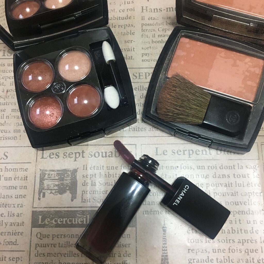 レ キャトル オンブル/CHANEL/アイシャドウパレットを使ったクチコミ(1枚目)