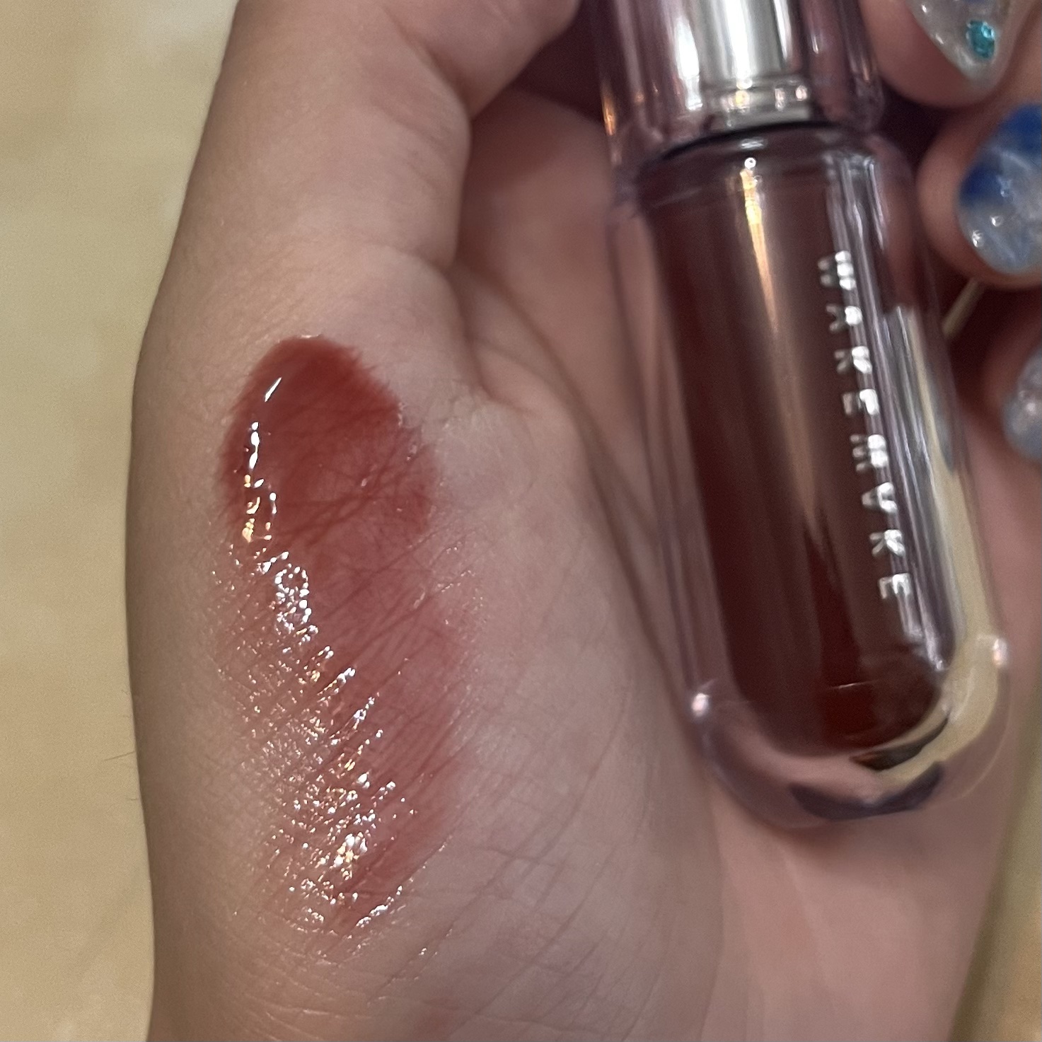 デュイジェルマキシグロス/wakemake/リップグロスを使ったクチコミ（1枚目）