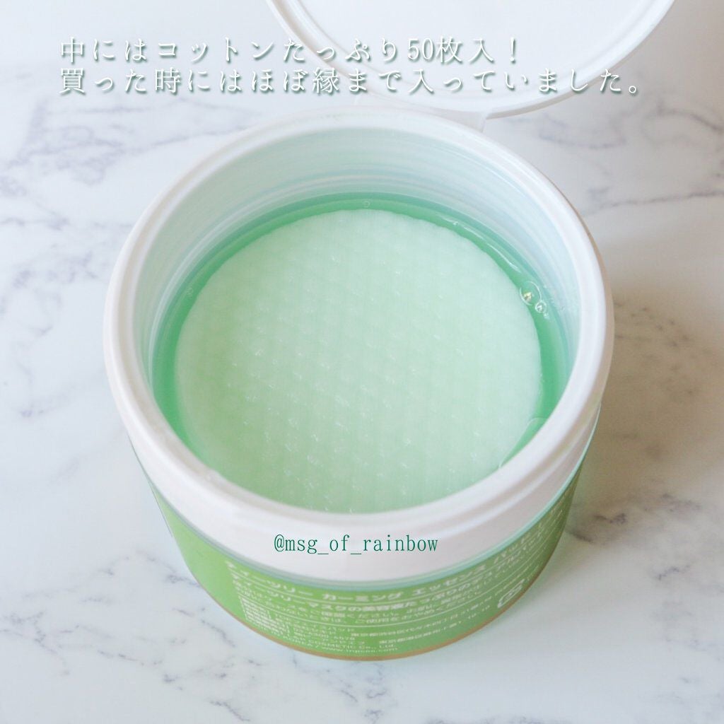 ティーツリーカーミングエッセンスパッド/MEDIHEAL/トナーパッドを使ったクチコミ(3枚目)