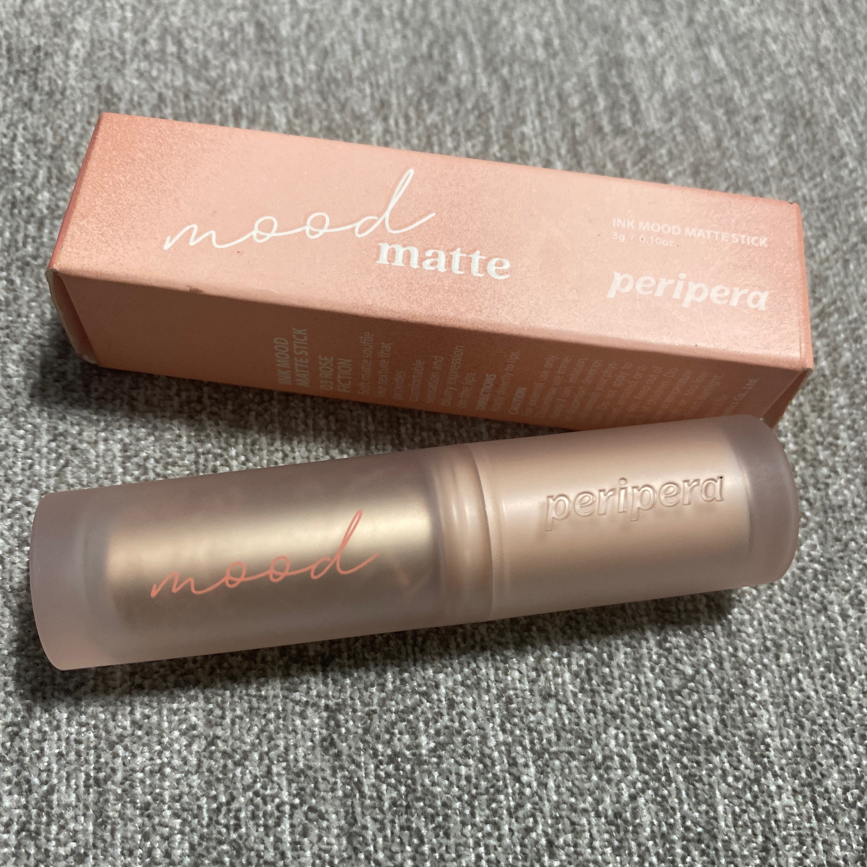インク ムード マット スティック 03 女主人公集合(ROSE FICTION)/PERIPERA/口紅を使ったクチコミ（1枚目）