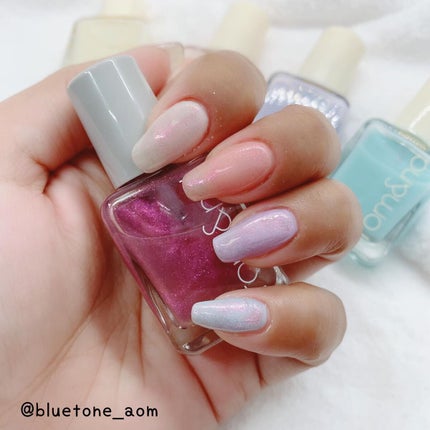 ムードペブルネイル/rom&nd/マニキュアを使ったクチコミ(4枚目)