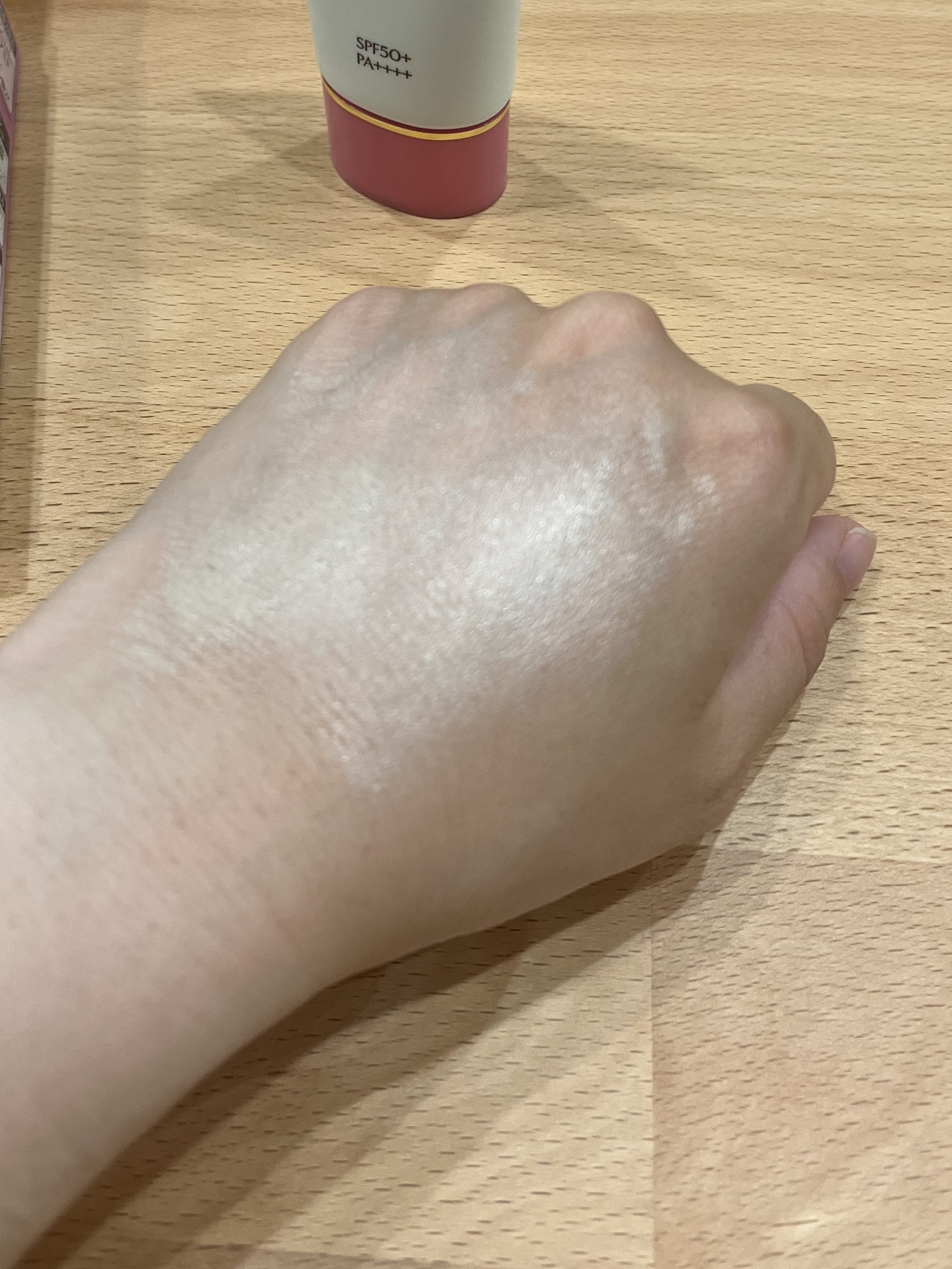 ミノン アミノモイスト エイジングケア デイクリームUV/ミノン/日焼け止めクリームを使ったクチコミ（3枚目）