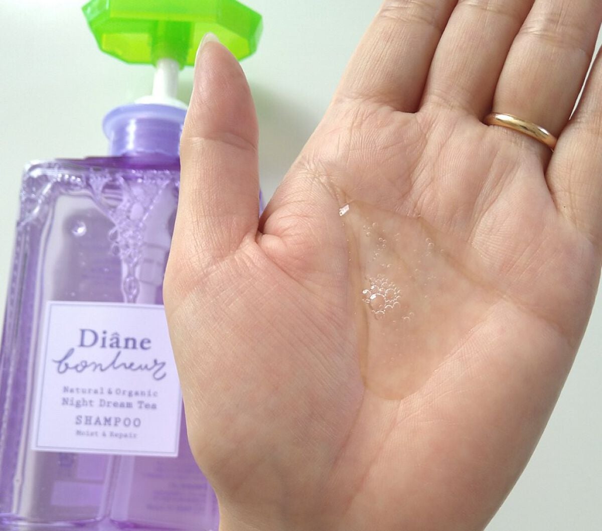ダイアンボヌール モイスト&リペア シャンプー/トリートメント ナイトドリームティーの香り/ダイアン/市販シャンプーを使ったクチコミ(2枚目)