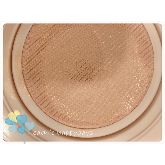 ブリージンググロークッション/Healus/クッションファンデーションを使ったクチコミ（2枚目）