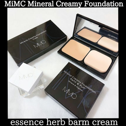 ミネラルクリーミーファンデーション/MiMC/クリーム・エマルジョンファンデーションを使ったクチコミ(1枚目)