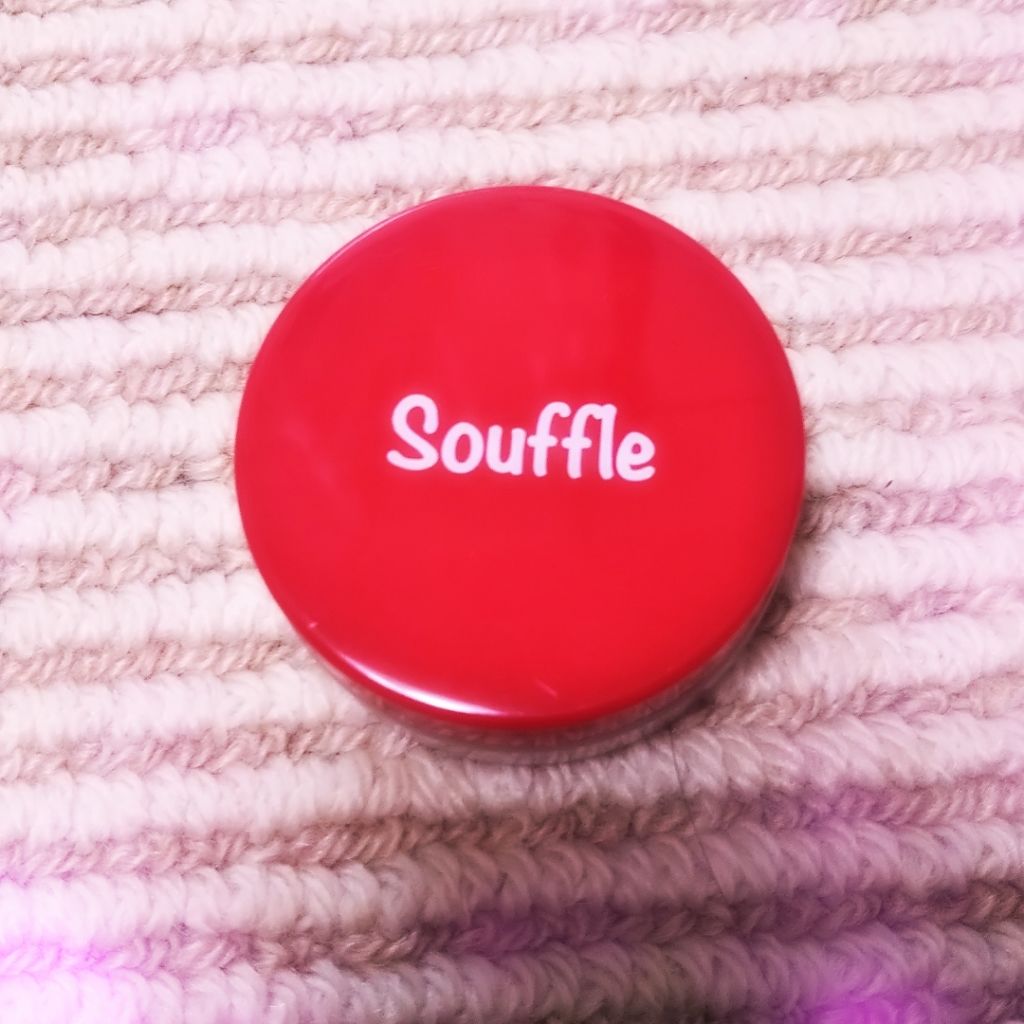 スフレチーク Souffle/DAISO/ジェル・クリームチークを使ったクチコミ(1枚目)