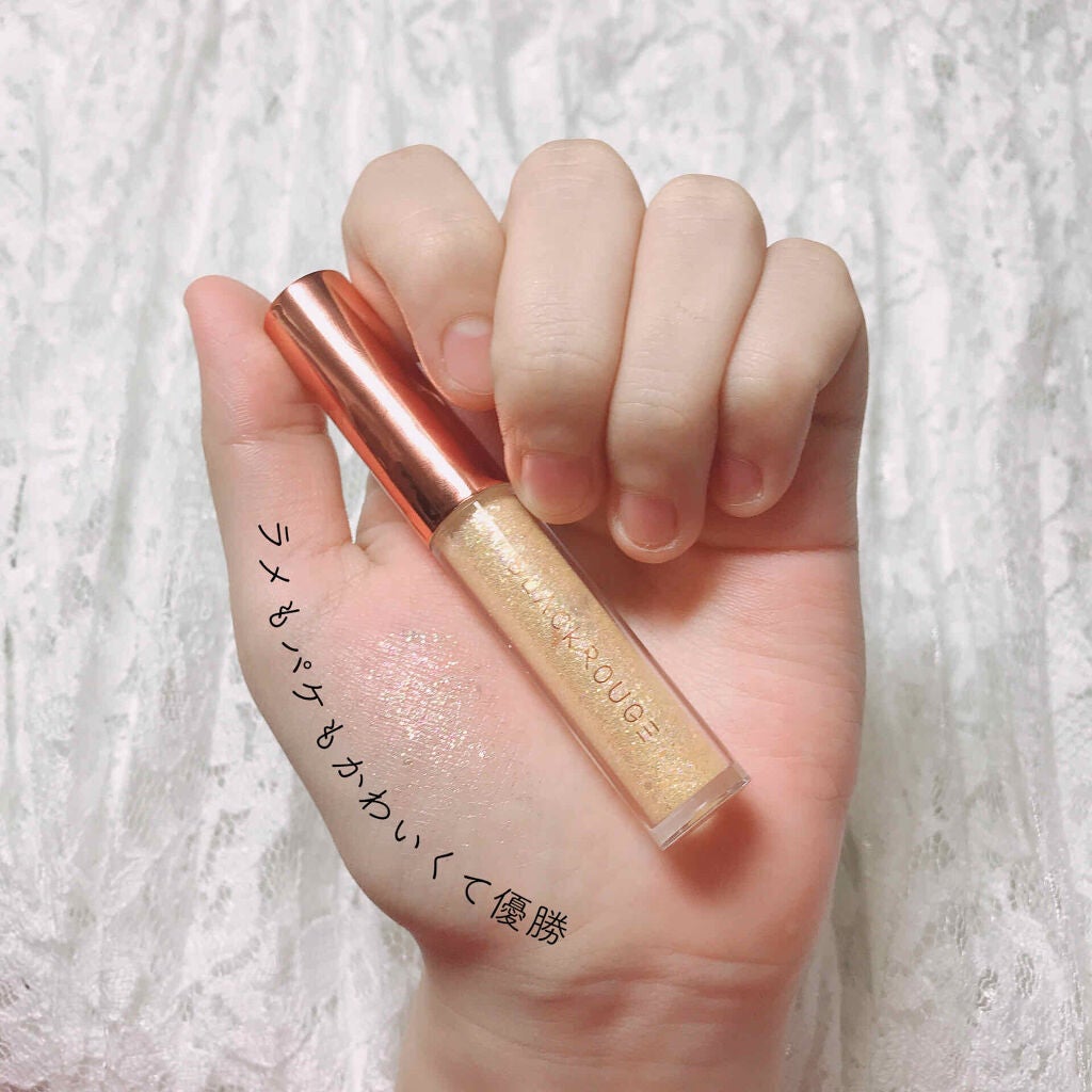 パールブリーアイグリッター/BLACK ROUGE/グリッターを使ったクチコミ(7枚目)