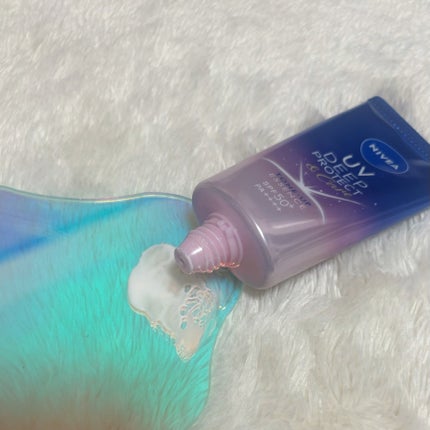 ニベアUV ディープ プロテクト&ケア トーンアップ エッセンス/ニベア/日焼け止めローションを使ったクチコミ(2枚目)