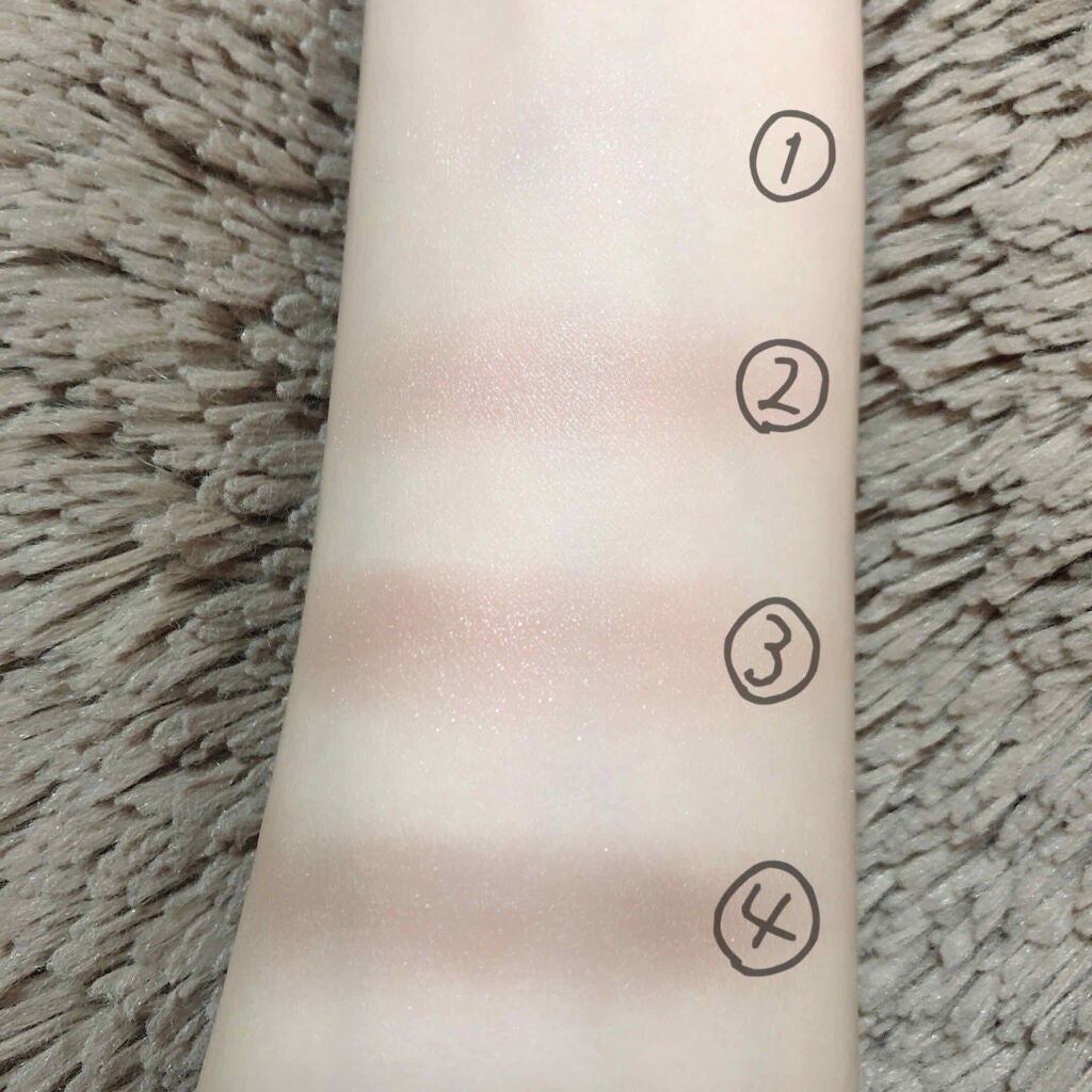 スキニーリッチシャドウ/excel/アイシャドウパレットを使ったクチコミ(3枚目)