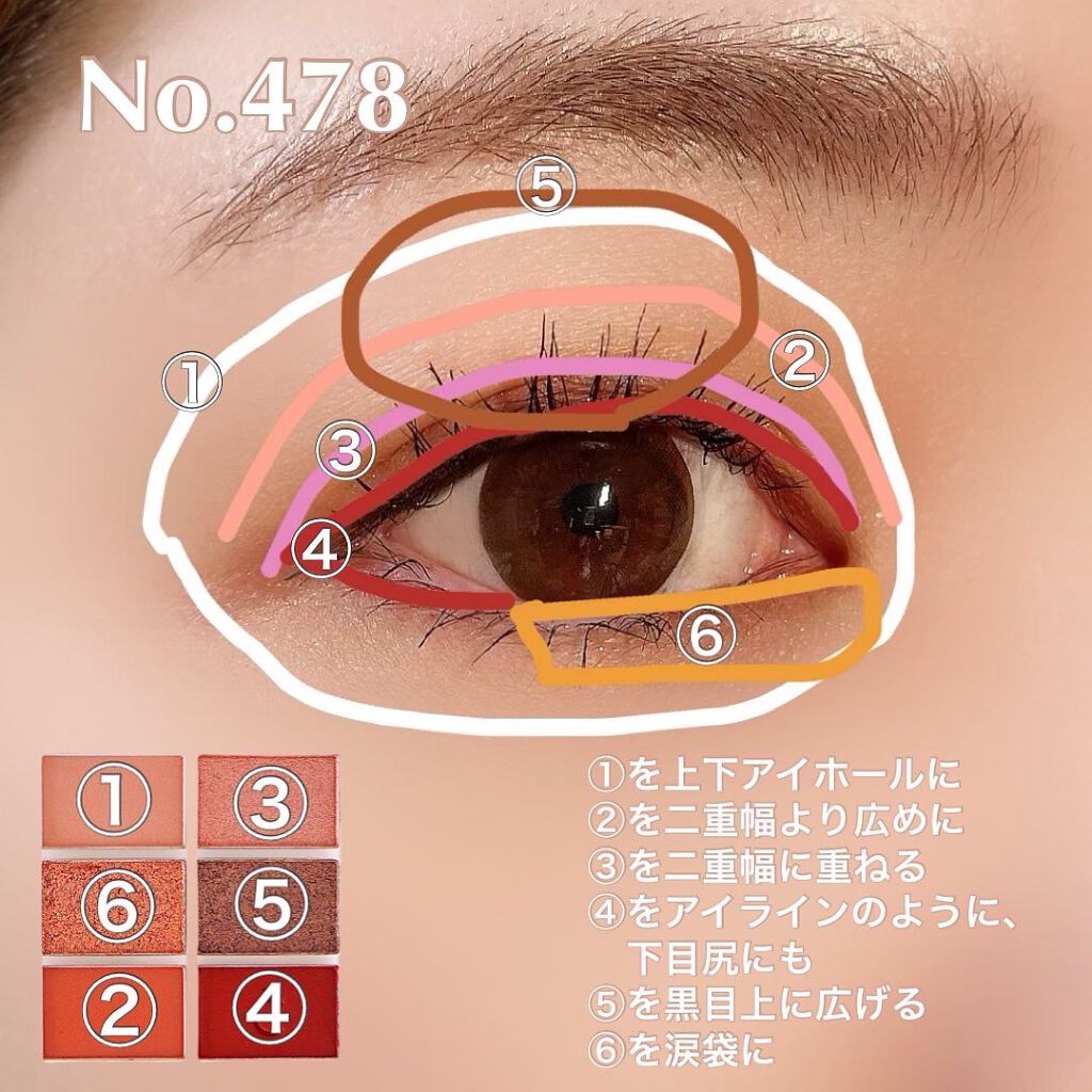 プロアイシャドウパレットセシル/CELEFIT/アイシャドウパレットを使ったクチコミ(5枚目)