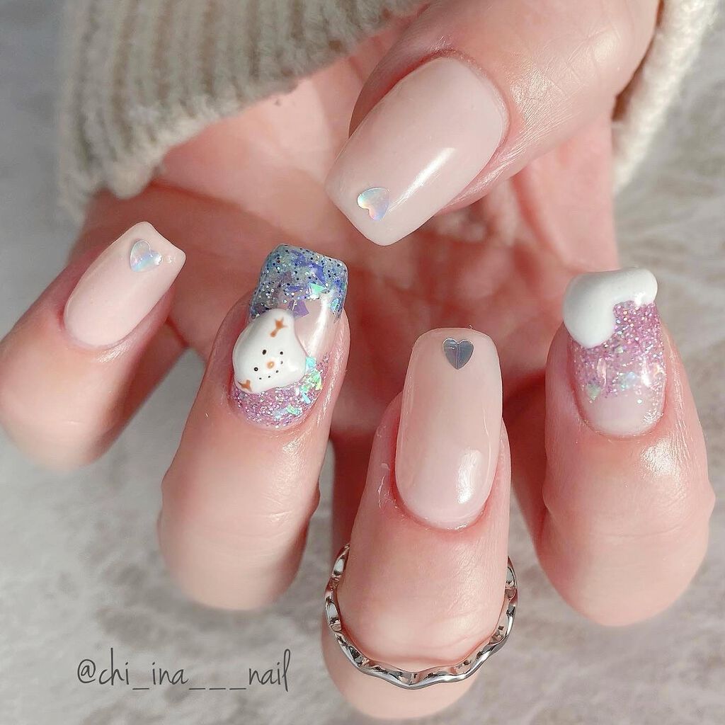 ジェルネイル（ライト対応）/セリア/ジェルネイルを使ったクチコミ（2枚目）