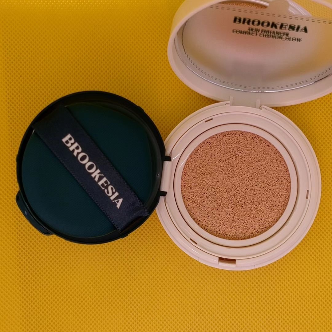 スキンエンハンサー コンパクトクッション（グロー) #2 ソフトロジー/BROOKESIA/クッションファンデーションを使ったクチコミ（3枚目）