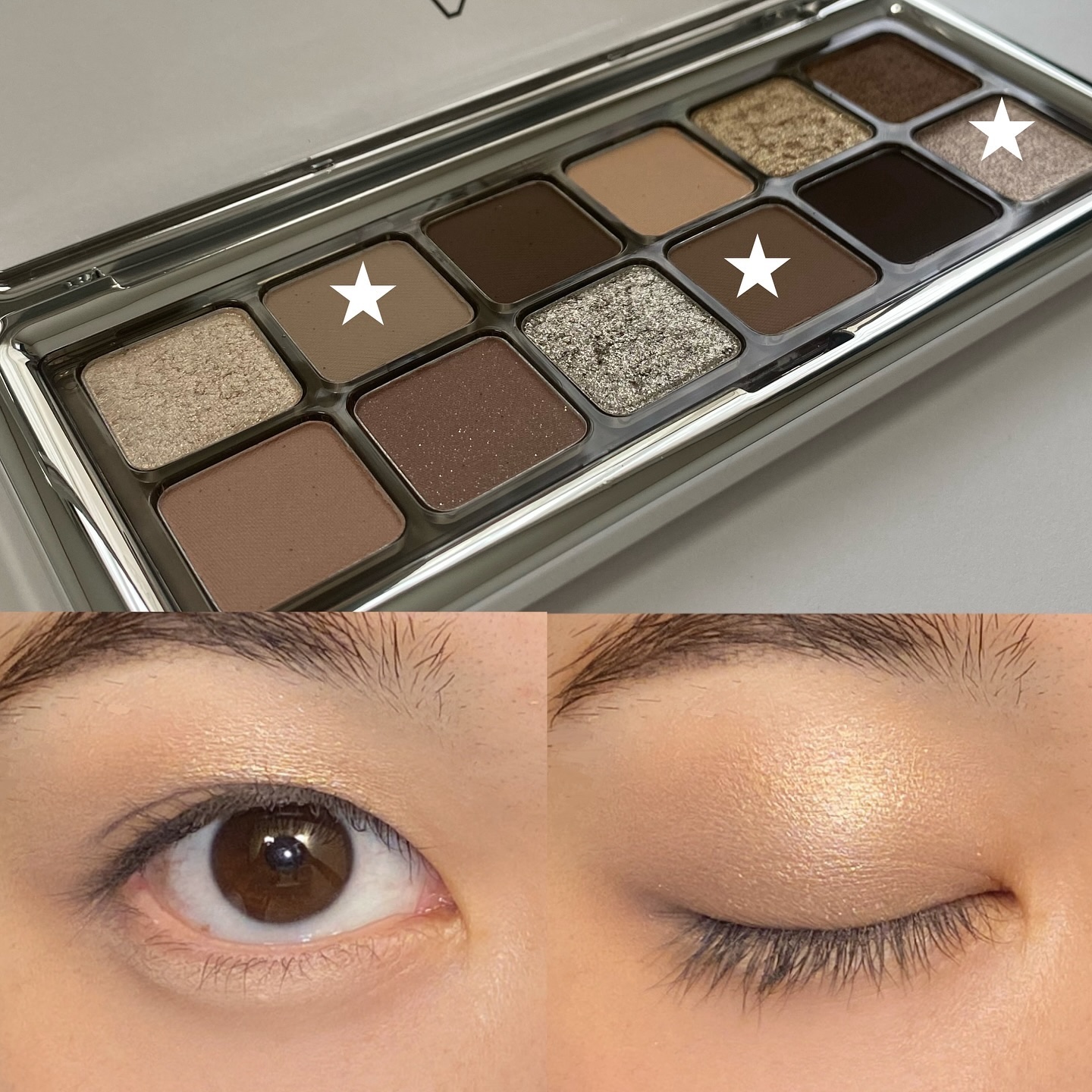 3CE ニューテイク アイシャドウパレット ローニュートラル (3CE ニューテイク アイシャドウパレット Ｂ)/3CE/アイシャドウパレットを使ったクチコミ（3枚目）