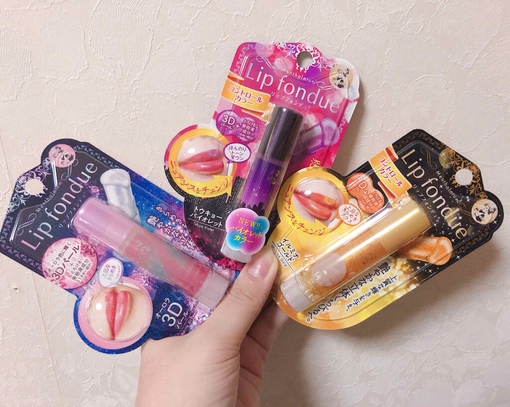 リップフォンデュ/メンソレータム/リップバームを使ったクチコミ（3枚目）