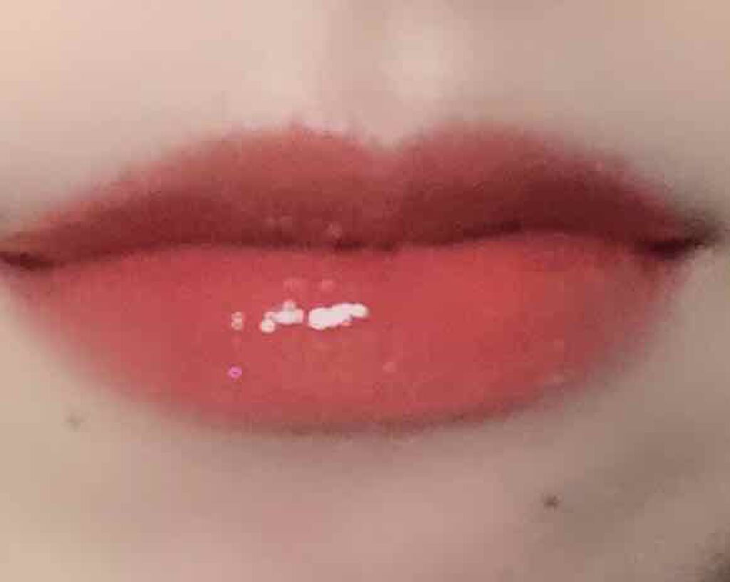 エクストラ オーディナリールージュ 204 タンジェリンソナタ/ロレアル パリ/口紅を使ったクチコミ（3枚目）