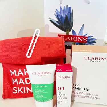 フィックス メイクアップ/CLARINS/ミスト状化粧水を使ったクチコミ（1枚目）