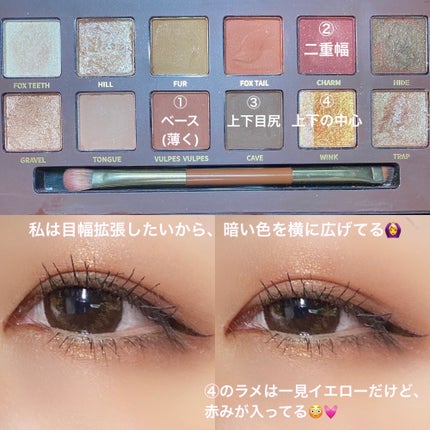 エクスプローラ12色 動物アイシャドウパレット/PERFECT DIARY/アイシャドウパレットを使ったクチコミ(2枚目)