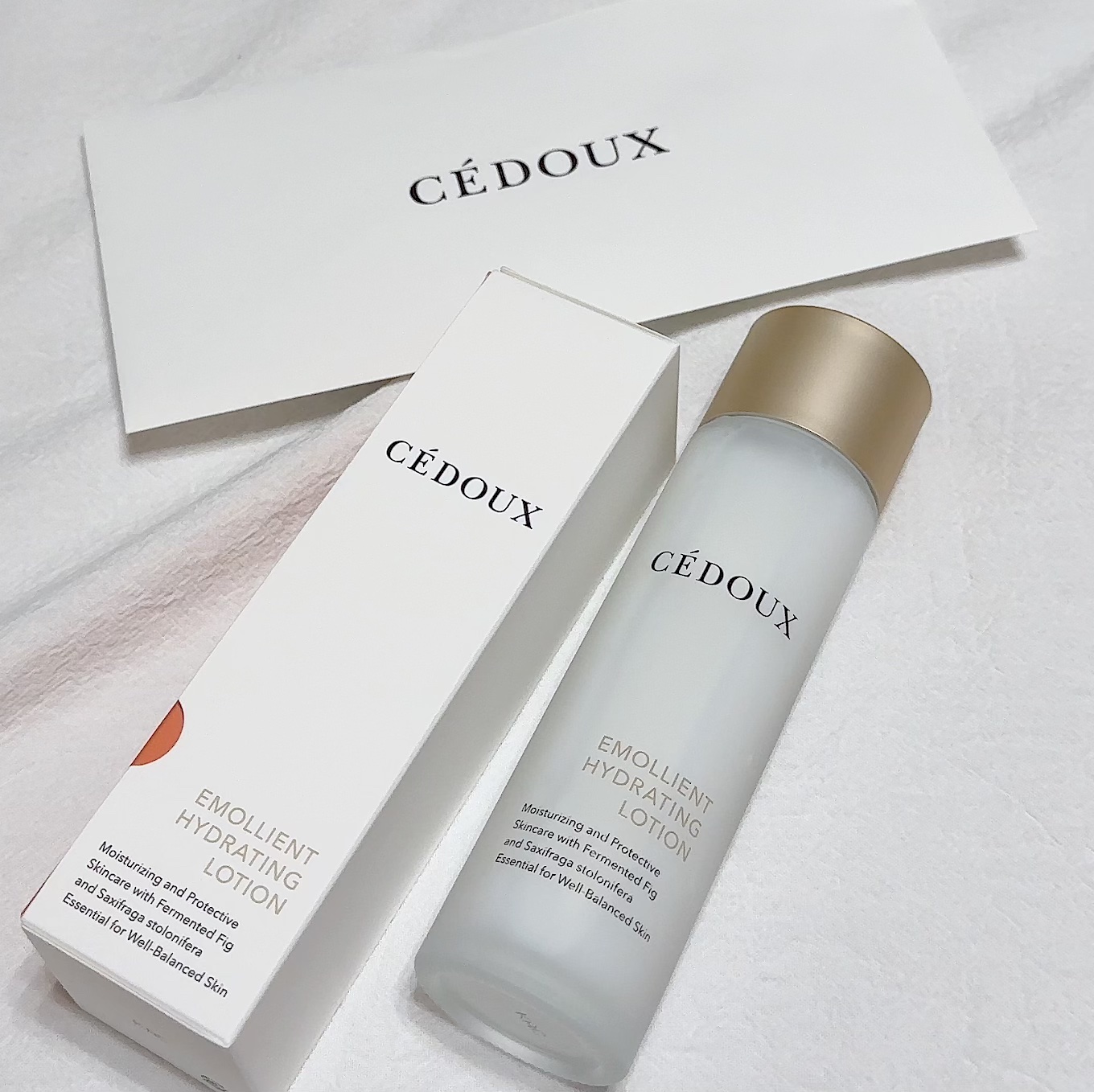 エモリエント　ハイドレーティング　ローション/CEDOUX　（セドゥ）/化粧水を使ったクチコミ（1枚目）