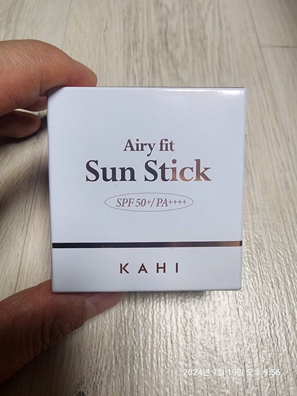 エアリーフィットサンスティック/KAHI/日焼け止めスティックを使ったクチコミ(1枚目)