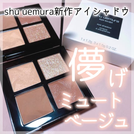 アイスカルプト/shu uemura/アイシャドウパレットを使ったクチコミ(1枚目)
