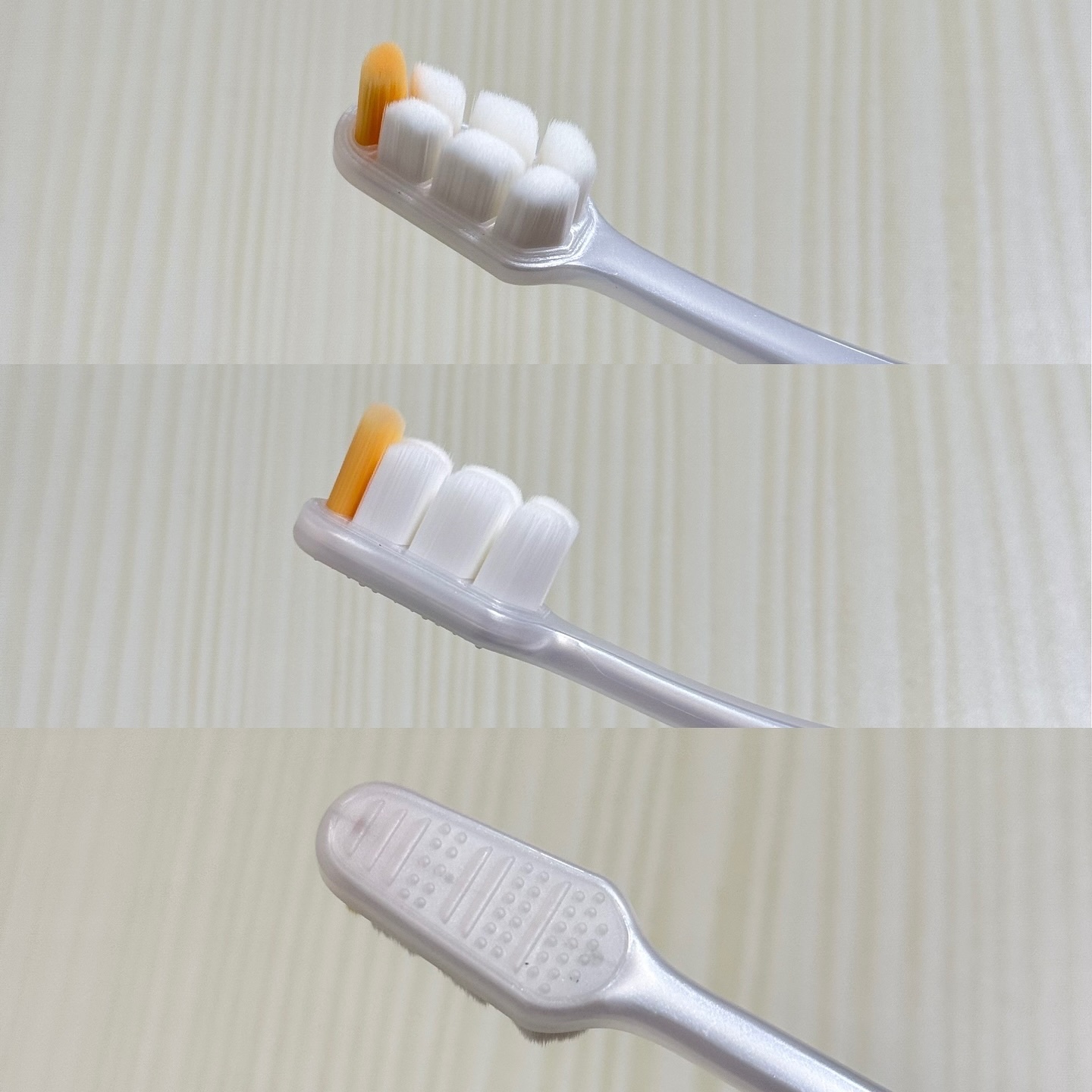 アクアオーラ プラチナ 歯ブラシ 約10倍の毛量/aquaOra/歯ブラシを使ったクチコミ（3枚目）