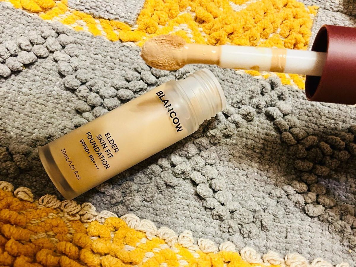 エルダースキンフィットファンデーション/BLANCOW/リキッドファンデーションを使ったクチコミ（3枚目）