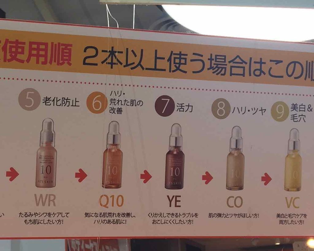 POWER 10 FORMULA VC EFFECTOR/It's skin/美容液を使ったクチコミ(3枚目)