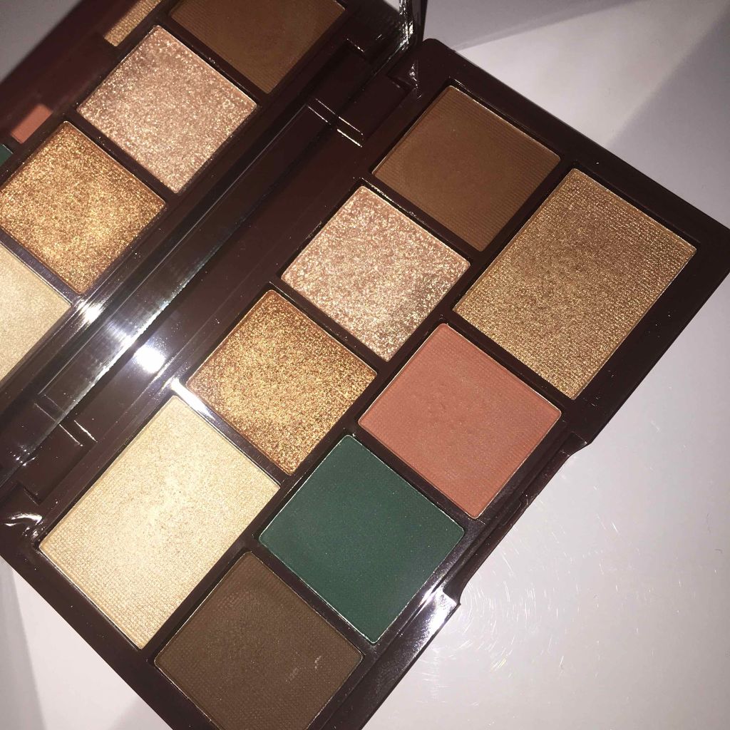 ミニチョコレートアイシャドウパレット/MAKEUP REVOLUTION/アイシャドウパレットを使ったクチコミ(2枚目)