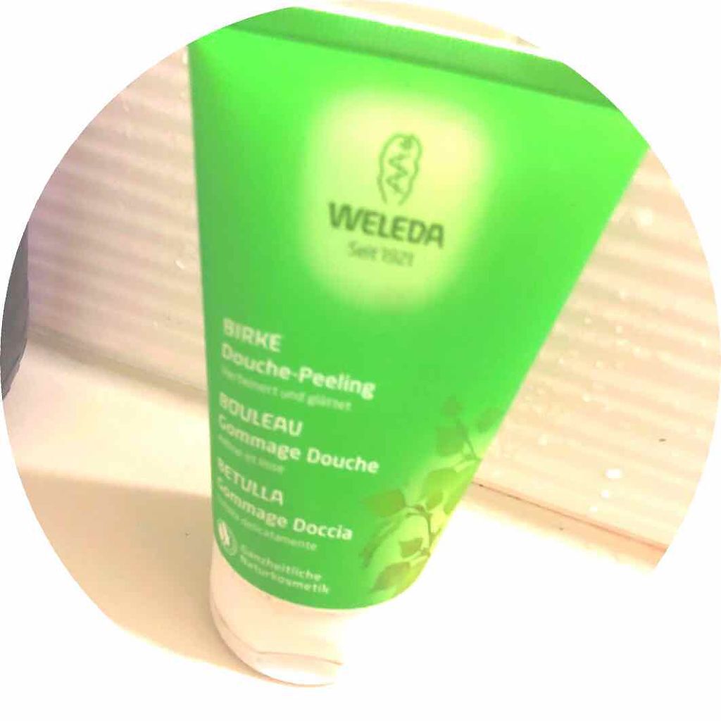 newin on LIPS 「#WELEDA#ホワイトバーチピーリングボディウォッシュ#イイ..」(1枚目)