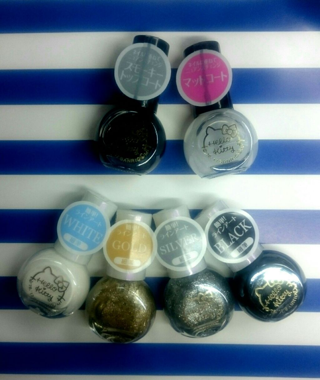 サンリオネイル/DAISO/マニキュアを使ったクチコミ（1枚目）