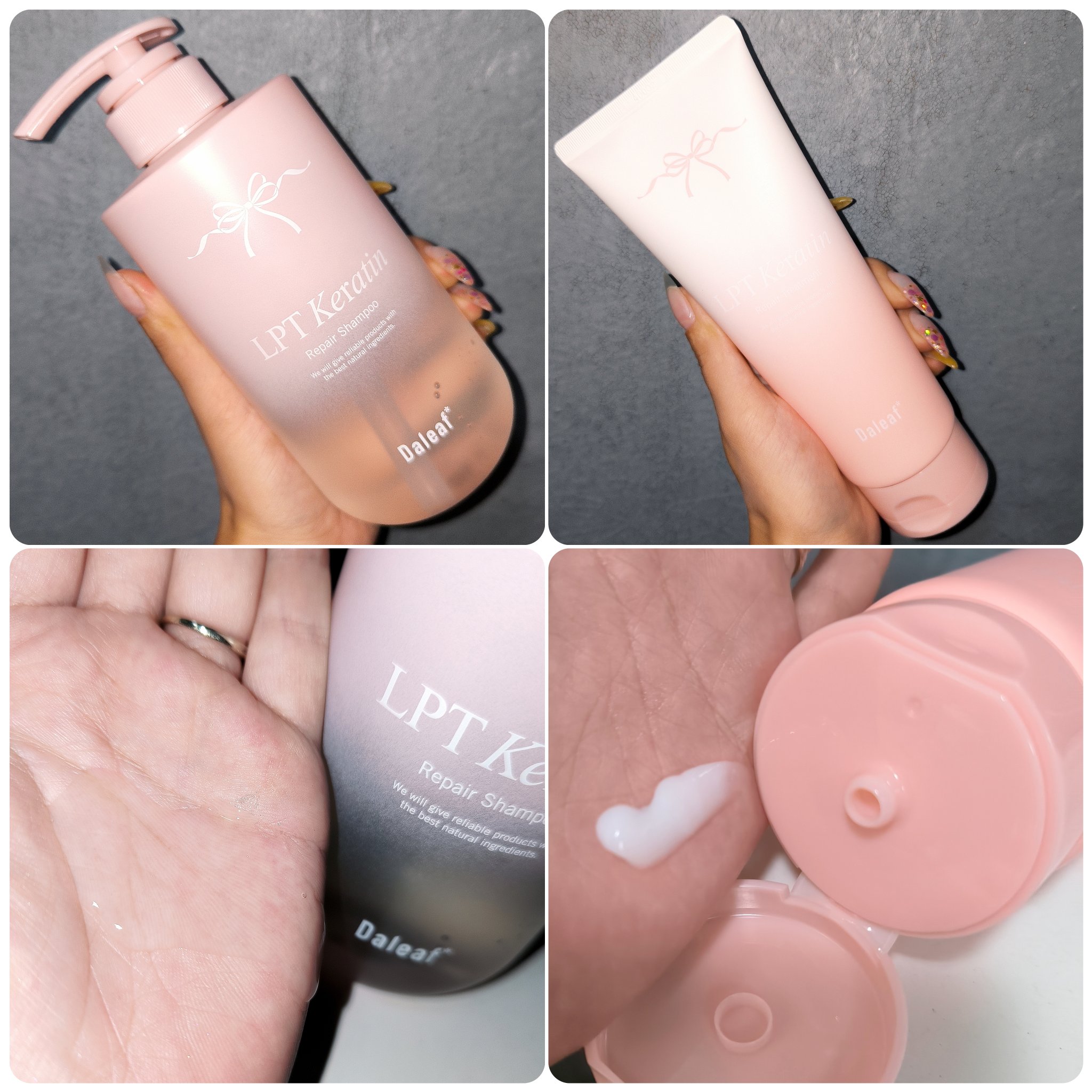 LPTケラチンリペアシャンプー/Daleaf/市販シャンプーを使ったクチコミ（2枚目）