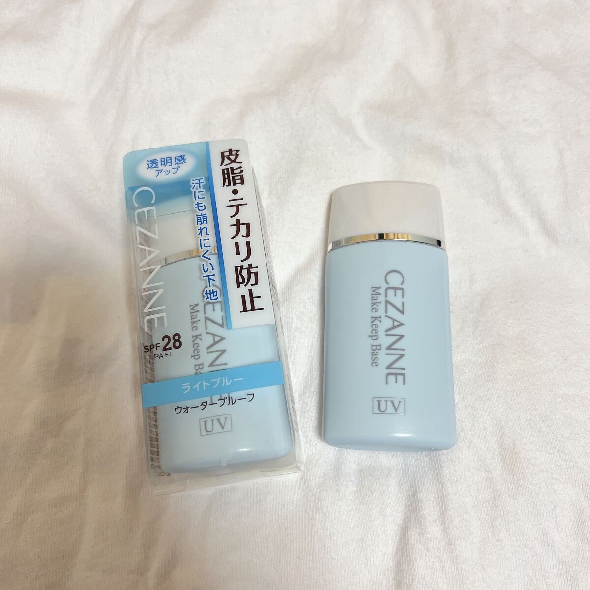 皮脂テカリ防止下地/CEZANNE/化粧下地を使ったクチコミ（1枚目）