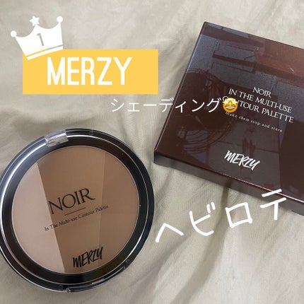 NOIR IN THE MULTI-USE CONTOUR PALETTE/MERZY/シェーディングを使ったクチコミ(1枚目)