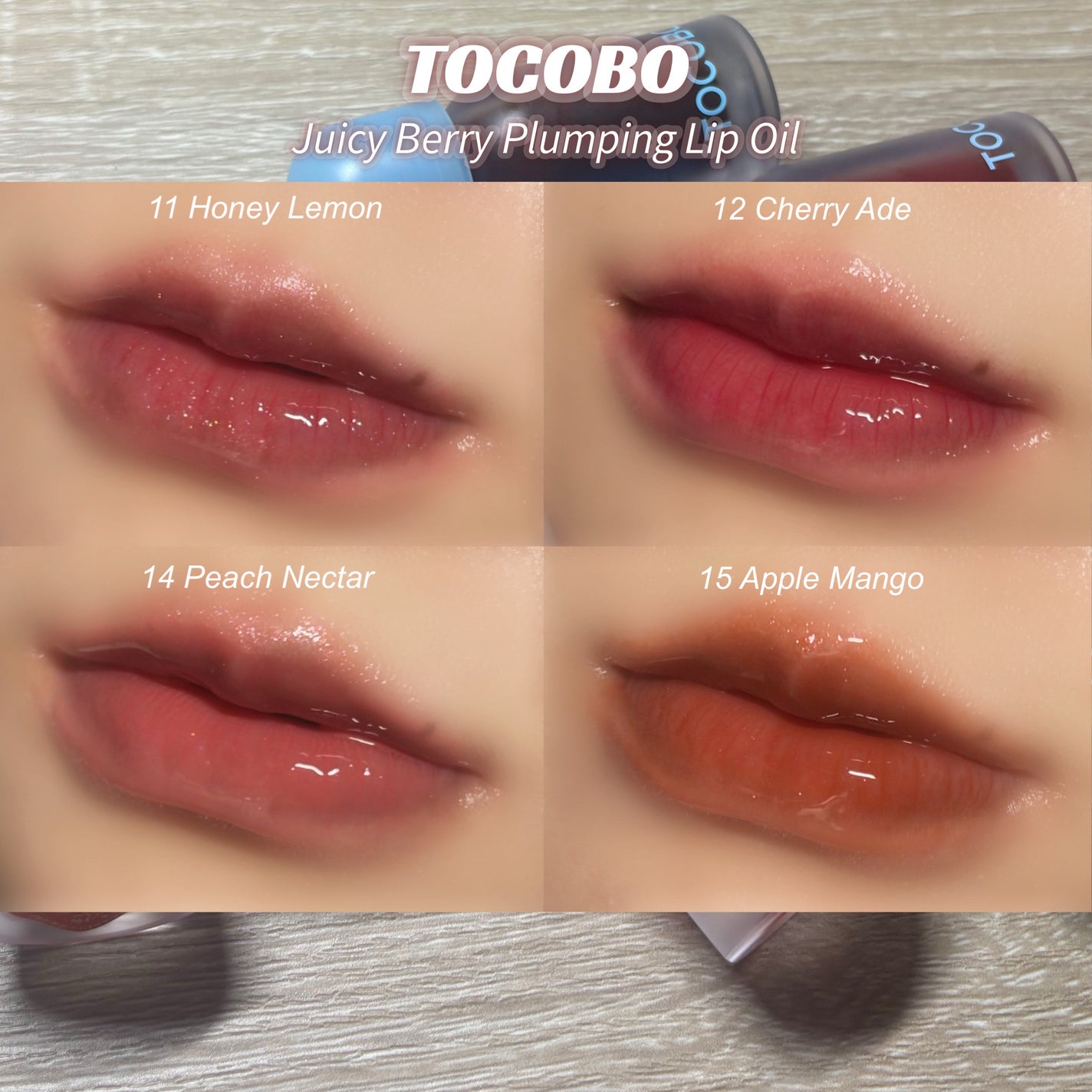 ジューシーベリープランピングリップオイル/TOCOBO/リップグロスを使ったクチコミ(1枚目)